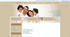 Desktop Screenshot of gumsdentalcare.net